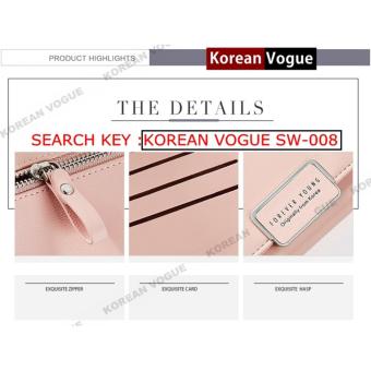 Korean Vogue SW-008 Ladies High Quality Exquisite Multi-functionShort Section 3 Folded Hand Bag Women Wallet Card Holder (Burgundy) June 2018 - 3 Korean Vogue SW-008 Ladies High Quality Exquisite Multi-functionShort Section 3 Folded Hand Bag Women Wallet Card Holder (Burgundy) - 3