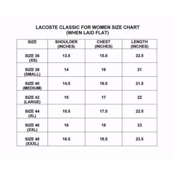 LACOSTE CLASSIC 5 BUTTONS FOR WOMEN (BLACK) June 2018 - 2 LACOSTE CLASSIC 5 BUTTONS FOR WOMEN (BLACK) - 2