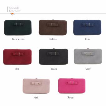 Ladies Long Bowknot Flap Bag PU Leather Wallet Phone BoxClutch Bag Women High Capacity Handbag Cute Coins PurseMultiple Card Holder (Blue) - Intl June 2018 - 5 Ladies Long Bowknot Flap Bag PU Leather Wallet Phone BoxClutch Bag Women High Capacity Handbag Cute Coins PurseMultiple Card Holder (Blue) - intl - 5