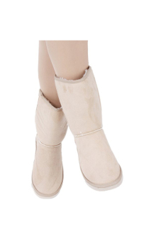 LALANG Chic Ladies Womens Rubber Sole Snow Ankle Boots Winter Warm Flat Casual Shoes Beige July 2018 - 2 LALANG Chic Ladies Womens Rubber Sole Snow Ankle Boots Winter Warm Flat Casual Shoes Beige - 2