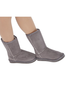 LALANG LALANG Chic Ladies Womens Rubber Sole Snow Ankle Boots Winter Warm Flat Casual Shoes Grey June 2018 - 3 LALANG LALANG Chic Ladies Womens Rubber Sole Snow Ankle Boots Winter Warm Flat Casual Shoes Grey - 3