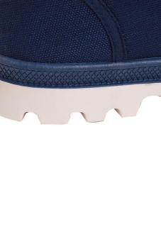 LALANG Men Canvas PU Boots High Cut Tube Down Sneaker Shoes Blue - June 2018 - 5 LALANG Men Canvas PU Boots High Cut Tube Down Sneaker Shoes Blue - - 5