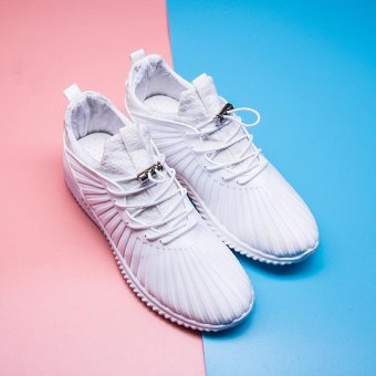 LALANG Sport Sneaker Mesh Breathable Running Shoes (White) - Intl July 2018 - 4 LALANG Sport Sneaker Mesh Breathable Running Shoes (White) - intl - 4