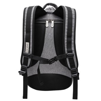 Leisure Canvas Unisex Men Women Anti-theft Backpacks Rucksack Business Travel 15.6inch Laptop Bag School College Bag Daypack (Grey) - Intl June 2018 - 4 Leisure Canvas Unisex Men Women Anti-theft Backpacks Rucksack Business Travel 15.6inch Laptop Bag School College Bag Daypack (Grey) - intl - 4