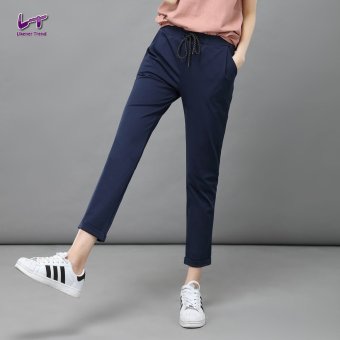 Likener Trend Casu Harem Pant Elastic Waist Ankle-length Pant (Navy Blue) May 2018 - 2 Likener Trend Casu Harem Pant Elastic Waist Ankle-length Pant (Navy Blue) - 2