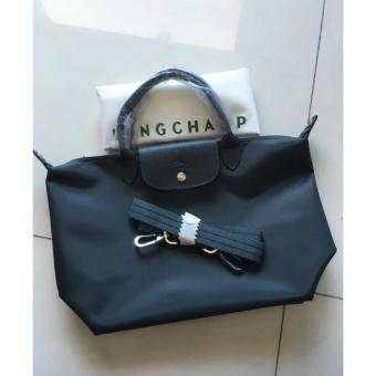 Long-champ Neo Pliage MEDIUM Short Handle Free Twilly & RodeoCharm Authentic (GRAPHITE) July 2018 - 2 Long-champ Neo Pliage MEDIUM Short handle Free Twilly & RodeoCharm Authentic (GRAPHITE) - 2