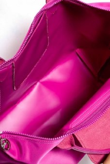 Longchamp Le Pliage Neo Large With Sling Tote Bag (Magenta) April 2018 - 3 Longchamp Le Pliage Neo Large with Sling Tote Bag (Magenta) - 3