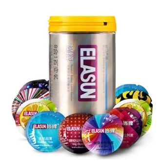 Makiyo Men 40 Pieces 8 Styles Ultra-thin Condoms Ice And Fire Dotted Joy For Natural Rubber - Intl June 2018 - 2 Makiyo Men 40 Pieces 8 Styles Ultra-thin Condoms Ice And Fire Dotted Joy for Natural Rubber - intl - 2
