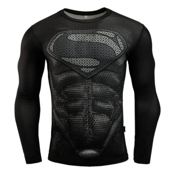 Men Compression Tight T-shirt Long Sleeves Prints Base Layer(Type 13) - Intl June 2018 - 2 Men Compression Tight T-shirt Long Sleeves Prints Base Layer(Type 13) - intl - 2