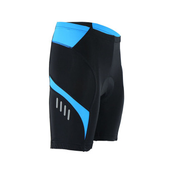 Men Cycling Jersey Set Short Sleeve Suit Bike Bicycle T ShirtsShorts Gel Padded Summer - Blue June 2018 - 5 Men Cycling Jersey Set Short Sleeve Suit Bike Bicycle T ShirtsShorts Gel Padded Summer - Blue - 5