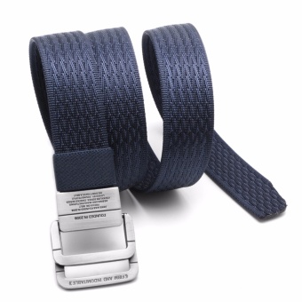 Men Military Equipment Tactical Canvas Belt Fashion Double RingBuckle Waistband - Intl April 2018 - 2 Men Military Equipment Tactical Canvas Belt Fashion Double RingBuckle Waistband - intl - 2