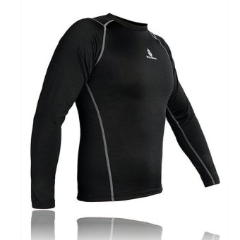 Men Thermal Fleece Compression Base Layer Shirt Leggings Tights Set- INTL June 2018 - 5 Men Thermal Fleece Compression Base Layer Shirt Leggings Tights Set- INTL - 5