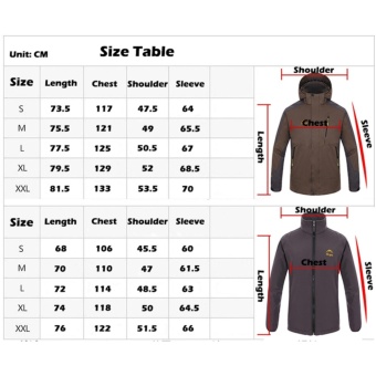 Men Two-pieces Outdoor Waterproof Thermal Hiking Camping Skiing Jackets(Green) - Intl June 2018 - 4 Men Two-pieces Outdoor Waterproof Thermal Hiking Camping Skiing Jackets(Green) - intl - 4
