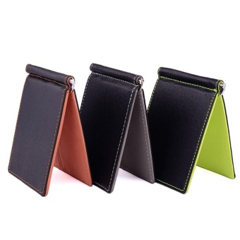 Men Wallet Short Wallets Leather Purses PU Leather Money ClipsSolid Thin Wallet Wallets For Men 3 Colors 02# - Intl April 2018 - 3 Men Wallet Short Wallets Leather Purses PU Leather Money ClipsSolid Thin Wallet Wallets For Men 3 Colors 02# - intl - 3