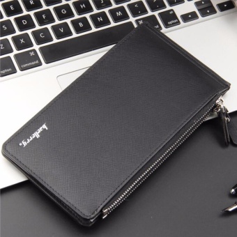 Men Wallets Zipper Male Long PU Leather Wallet Card Holder ClutchBags Zipper And Hasp Credit Card Money Bags - Intl June 2018 - 2 Men Wallets Zipper Male Long PU Leather Wallet Card Holder ClutchBags Zipper and Hasp Credit Card Money Bags - intl - 2