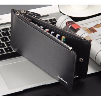 Men Wallets Zipper Male Long PU Leather Wallet Card Holder ClutchBags Zipper And Hasp Credit Card Money Bags - Intl June 2018 - 4 Men Wallets Zipper Male Long PU Leather Wallet Card Holder ClutchBags Zipper and Hasp Credit Card Money Bags - intl - 4