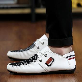 Men's Flat Shoes Casual Brogues & Lace-Ups (White) - Intl June 2018 - 4 Men's Flat Shoes Casual Brogues & Lace-Ups (White) - Intl - 4