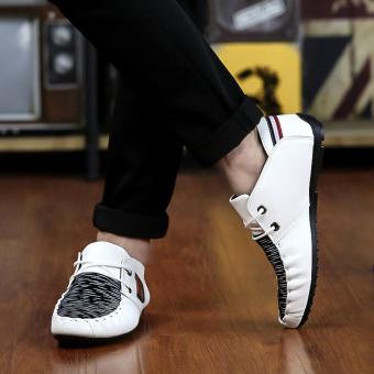 Men's Flat Shoes Casual Brogues & Lace-Ups (White) - Intl June 2018 - 3 Men's Flat Shoes Casual Brogues & Lace-Ups (White) - Intl - 3