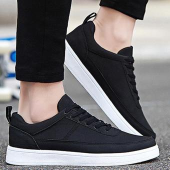 Men's Leather Casual Loafer Shoes Leisure Driving Shoes Black - Intl June 2018 - 3 Men's Leather Casual Loafer Shoes Leisure Driving Shoes Black - intl - 3