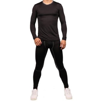 Men's Pants - Base Layer Leggings - Advanced Compression & Muscle Recovery For Running, Training & Athletics(Green) - Intl July 2018 - 2 Men's Pants - Base Layer Leggings - Advanced Compression & Muscle Recovery for Running, Training & Athletics(Green) - intl - 2