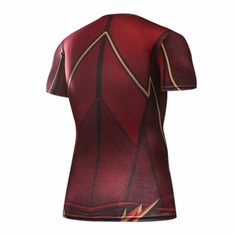 Men's Compression Fitness Shirt ,The Flash Printing Sports T-shirt- Intl June 2018 - 3 Men's Compression Fitness Shirt ,The Flash Printing Sports T-shirt- intl - 3