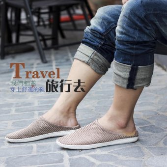Men's Flat Shoes Slip-Ons PU Leather Shoes Fashion Casual Loafersshoes - Intl April 2018 - 3 Men's Flat shoes Slip-Ons PU leather shoes Fashion Casual Loafersshoes - intl - 3