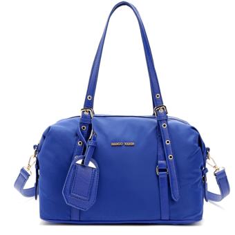 MNG Mango Tessuto Bowling Bag (Blue)