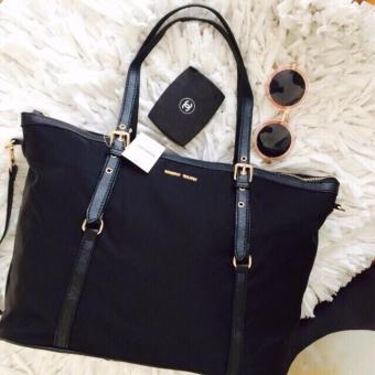 MNG Mango Tessuto Shopper Zip Tote Bag (Black) June 2018 - 2 MNG Mango Tessuto Shopper Zip Tote Bag (Black) - 2