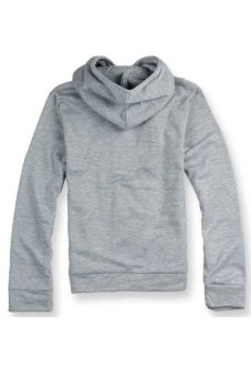 New Autumn And Winter Fashion Men's Sports Jacket Sweater Jacketlight Grey - Intl June 2018 - 3 New autumn and winter fashion men's sports jacket sweater jacketlight grey - Intl - 3