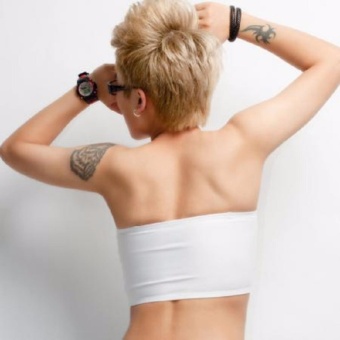 NEW Breathable Strapless Chest Breast Binder Trans Tomboy CosplayBlack - Intl June 2018 - 2 NEW Breathable Strapless Chest Breast Binder Trans Tomboy CosplayBlack - intl - 2