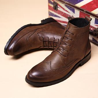 New Classic Men'S Real Leather Ankle Boots (Brown) Intl June 2018 - 2 New Classic Men'S Real Leather Ankle Boots (Brown) intl - 2