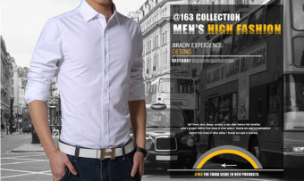 New Mens Long Sleeve Luxury Casual Slim Fit Stylish Dress Shirtswhite June 2018 - 3 New Mens long sleeve Luxury Casual Slim Fit Stylish Dress Shirtswhite - 3