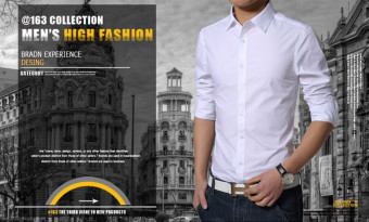 New Mens Long Sleeve Luxury Casual Slim Fit Stylish Dress Shirtswhite June 2018 - 4 New Mens long sleeve Luxury Casual Slim Fit Stylish Dress Shirtswhite - 4