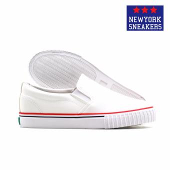New York Sneakers Tabby Slip On Shoes(WHITE) June 2018 - 3 New York Sneakers Tabby Slip On Shoes(WHITE) - 3