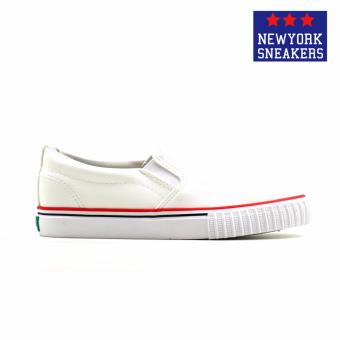 New York Sneakers Tabby Slip On Shoes(WHITE) June 2018 - 2 New York Sneakers Tabby Slip On Shoes(WHITE) - 2