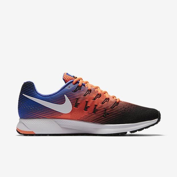 NIKE MEN AIR ZOOM PEGASUS 33 RUNNING SHOE HYPER ORANGE 831352-010 US7-11 02' - Intl June 2018 - 2 NIKE MEN AIR ZOOM PEGASUS 33 RUNNING SHOE HYPER ORANGE 831352-010 US7-11 02' - intl - 2