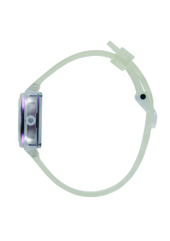 Nixon Small Time Teller P Women's Translucent White Polyurethane Strap Watch A425-1779 May 2018 - 2 Nixon Small Time Teller P Women's Translucent White Polyurethane Strap Watch A425-1779 - 2