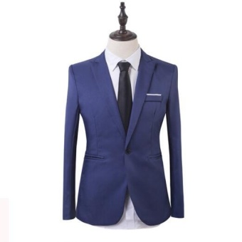 Outlet Business Suit Two Piece Suit Blue - Intl June 2018 - 2 Outlet Business suit two piece suit blue - intl - 2