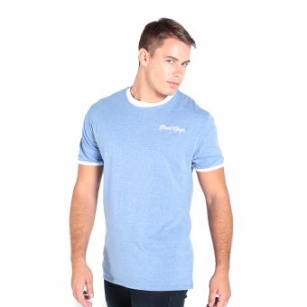 OXYGEN Ringer Tee With Embroidery (Navy Blue) June 2018 - 2 OXYGEN Ringer Tee with Embroidery (Navy Blue) - 2