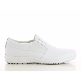 Oxypas ROY (White) Sporty Men's Leather Loafers Shoes Or Doctors, Nurses, Medical & Healthcare Professionals, Hospital, Chef, Kitchen, Spa, Laundry, Hotel, Beauty & Wellness Personnel July 2018 - 2 Oxypas ROY (White) Sporty Men's Leather Loafers Shoes or Doctors, Nurses, Medical & Healthcare Professionals, Hospital, Chef, Kitchen, Spa, Laundry, Hotel, Beauty & Wellness Personnel - 2
