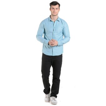Penshoppe Long Sleeves Shirt With Buttoned Collar (Green) June 2018 - 5 Penshoppe Long Sleeves Shirt With Buttoned Collar (Green) - 5