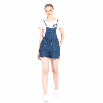 Penshoppe Regular Fit Jumper Shorts With Frayed Hem (Blue) June 2018 - 4 Penshoppe Regular Fit Jumper Shorts With Frayed Hem (Blue) - 4