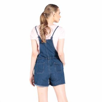 Penshoppe Regular Fit Jumper Shorts With Frayed Hem (Blue) June 2018 - 3 Penshoppe Regular Fit Jumper Shorts With Frayed Hem (Blue) - 3