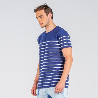 Penshoppe Semi Fit Tee (Navy Blue) July 2018 - 2 Penshoppe Semi Fit Tee (Navy Blue) - 2