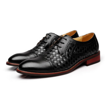 PINSV Men Business Oxfords Shoes (Black) June 2018 - 3 PINSV Men Business Oxfords Shoes (Black) - 3