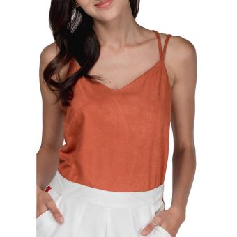 Plains And Prints Pureza Sleeveless Top (Rust) June 2018 - 4 Plains and Prints Pureza Sleeveless Top (Rust) - 4