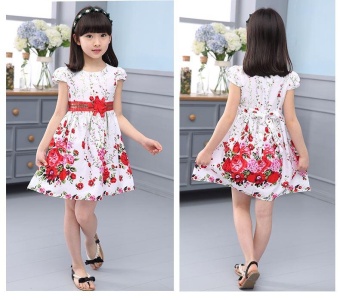 Princess Party Dresses For Girls Wedding Dresses Floral Print Kids Prom Dresses Summer Children Sundress 2 3 4 6 8 9 10 12 Years - Intl June 2018 - 5 Princess Party Dresses For Girls Wedding Dresses Floral Print Kids Prom Dresses Summer Children Sundress 2 3 4 6 8 9 10 12 Years - intl - 5
