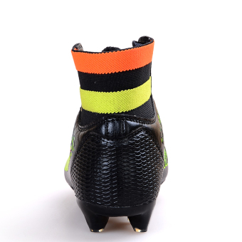 Professional Soccer Shoes High Spike Football Shoes Athletic Training Shoes Black June 2018 - 3 Professional Soccer Shoes High Spike Football Shoes Athletic Training Shoes Black - 3