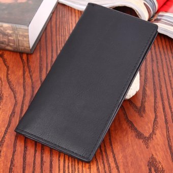 PU Leather Men Long Ultrathin Wallet Card Phone Holder PureClutch(Black) - Intl June 2018 - 2 PU Leather Men Long Ultrathin Wallet Card Phone Holder PureClutch(Black) - intl - 2