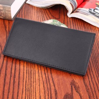 PU Leather Men Long Ultrathin Wallet Card Phone Holder PureClutch(Black) - Intl June 2018 - 4 PU Leather Men Long Ultrathin Wallet Card Phone Holder PureClutch(Black) - intl - 4